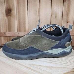 Merrell Slip On Shoes Mens Size 9 Dusty Olive Suede Hiking Sneakers Trail Casual